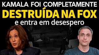 VIRALIZOU  Kamala é destruída em entrevista na FOX News e campanha entra em desespero [upl. by Giardap339]