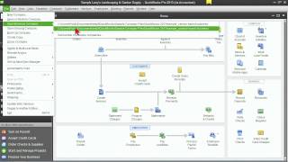 Intuit QuickBooks 2013 Tutorial Working with Multiple Company Files  K Alliance [upl. by Auqenwahs]