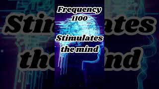 Frequency 1100 Hz  🎨 Increases creativity 🧠 Stimulates the mind holistichealth chakrabalancing [upl. by Seem]