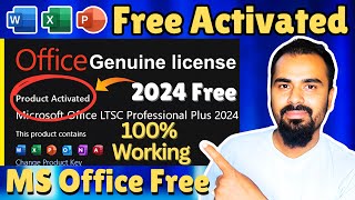 Microsoft Office Free Activation Key 2024  Office Genuine Version Download and Install Error Fix [upl. by Eirrot344]