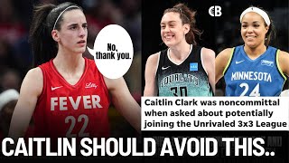 Why Caitlin Clark Should Avoid Unrivaled League [upl. by Aitsirt101]