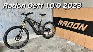 Radon Deft 750 100 Enduro EBike 2023 [upl. by Tidwell981]