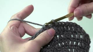 HOW TO CROCHET A BASIC BEANIE HAT TUTORIAL [upl. by Einnoc]