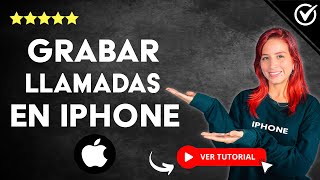 Cómo GRABAR LLAMADAS en iPhone  📞 Graba tus Conversaciones por Llamada 📞 [upl. by Eisus911]