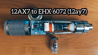 How to change tube in Avantone Cv12 and Apex 460 [upl. by Livingstone]