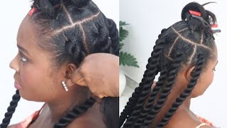 Stunning And Affordable Thrilling Twist Hairstyle 💇 You Should Trybeginners friendly [upl. by Okomot]