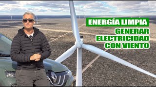 Energía limpia así se genera electricidad con viento en la Patagonia [upl. by Sibley]