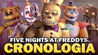 CRONOLOGIA DE FIVE NIGHTS AT FREDDYS  FNaF Historia Completa 2023 [upl. by Ballou]