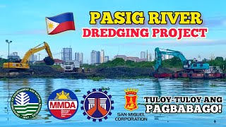 PASIG RIVER DREDGING PROJECT UMARANGKADA NA [upl. by Mychael]