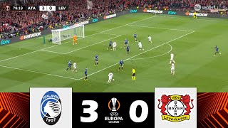 Atalanta gegen Bayer 04 Leverkusen 30  UEFA Europa League 2024  MatchHighlights [upl. by Eivlys]