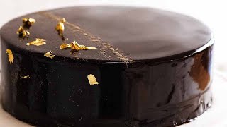 Chocolate Mirror Glaze Cake [upl. by Benjy]