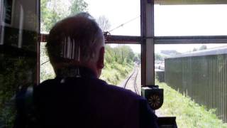 Railcar M79900 quotIrisquot Descends Ravenstor Incline to Wirksworth Station 23rd April 2011 [upl. by Lesli503]