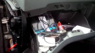 Ford Fiesta MK7 how to fit the live power cable for a subamp [upl. by Anaerol]