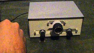 Regenerative shortwave receiver [upl. by Aivatnuahs]