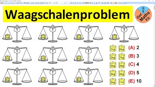 Was ist die geringste Anzahl von Gewichten um jedes ganzzahlige Gewicht von 110 bestimmen zu können [upl. by Harlene180]