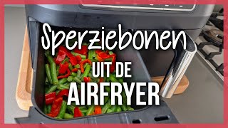 Sperziebonen uit de Airfryer recept [upl. by Westleigh]