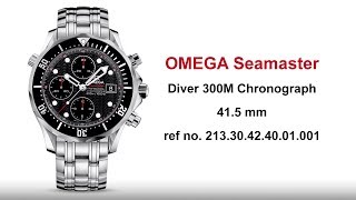 Omega Seamaster Diver 300 Chronograph Reference 21330424001001 [upl. by Chrystal359]