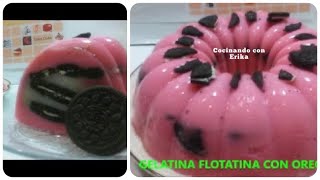 FLOTATINA CON GALLETA OREO [upl. by Shanda]