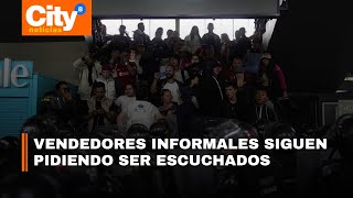 El túnel de la discordia nueva jornada de manifestaciones en la estación Ricaurte  CityTv [upl. by Slaughter]