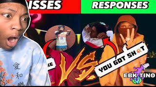 NYC Drill Disses Vs Responses Part 12 Sdot Go Sha Gz BLovee amp More REACTION [upl. by Kimberli]