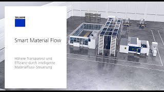 TRUMPF Smart Factory Smart Material Flow [upl. by Hook]