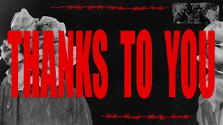 Knuckle Bones  Thanks to You Official Lyric Video ft Amir Shazrin [upl. by Rolyab775]