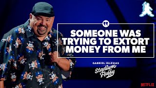 Title Someone Tried to Extort Me  Gabriel Iglesias Stadium Fluffy on Netflix [upl. by Mavilia]