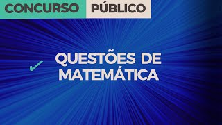 MATEMÁTICA  QUESTÃO 9 COMENTADA [upl. by Modnarb472]