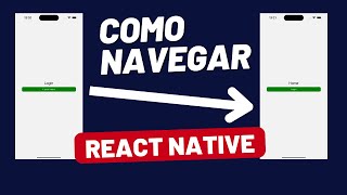 React Native  aula 12  Como navegar de uma tela para outra [upl. by Durst597]