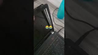 Guys see my laptop condition 😭😭 shorts shortsfeed trending video youtubeshorts youtube [upl. by Wind922]