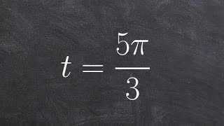 How to determine the point on the unit circle given an angle [upl. by Aicatan884]