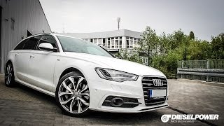 Accleration Audi A6 30BiTDI 390PS840Nm by DIESELPOWER dyno tuning wwwdpracecom [upl. by Onailime]