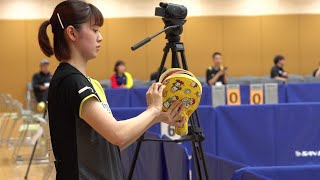 【ハイライト】長﨑美柚 vs 竹谷美涼｜アジア卓球選手権2024 兼 世界卓球2025 アジア大陸予選会 代表選手選考会 第1ステージ [upl. by Janos]