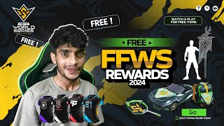 FFWS GRAND FINALS REWARDS 🇮🇳 Garena Free Fire [upl. by Felike71]