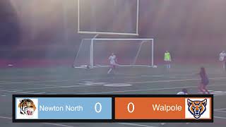 Girls Varsity Soccer vs Newton North [upl. by Silvano]