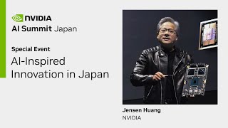 Jensen Huang Special Address from NVIDIA AI Summit Japan [upl. by Mirabella]