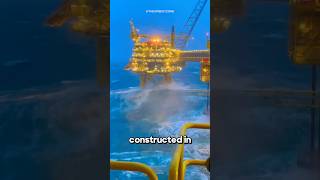 How They Build Oil Rigs In The Middle Of The Ocean 😱 [upl. by Aneba]