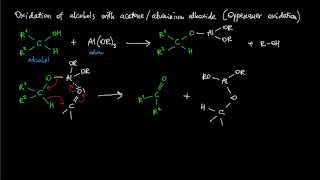 A03 Oppenauer oxidation reaction mechanism [upl. by Nwahsal728]