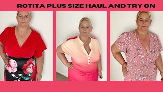 Rotita plus size try on haul rotitaofficial [upl. by Edlyn]