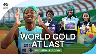 Womens 400m Final  World Athletics Championships Oregon 2022 [upl. by Ludlew]