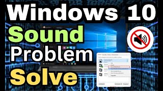 Windows 10 sound not Working ll how to fix windows 10 sound problem I computer sound not working [upl. by Aihsatan]