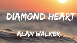 Alan Walker  Diamond Heart Lyrics Video [upl. by Maril801]