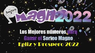 SORTEO MAGNO 378 FELIZ AÑO NUEVO 2022 NÚMEROS PARA GANAR [upl. by Enerahs259]