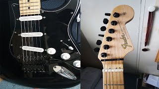 Floyd Rose Without a Locking Nut  Does it work [upl. by Enaujed]