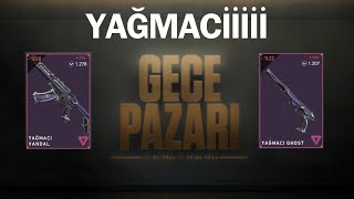 5 tane gece pazarı açtım valorant [upl. by Otreblanauj]