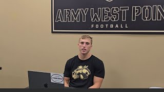 Army SR QB Bryson Daily from Abernathy TX on Final Prep for Opener Friday night [upl. by Ylle]