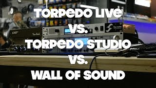 Two Notes Torpedo Live vs Torpedo Studio vs Wall Of Sound [upl. by Jermayne]