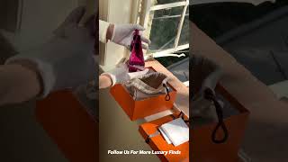 ✨Unbox Hermes Kelly II Shiny Crocodile GHW [upl. by Atlee778]