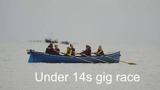 2018 World Plastic Gig Race Championship Sandy Cove Newlyn [upl. by Sutniuq]