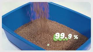 Premium NonClumping Cat Litter Commercial [upl. by Nauwaj852]